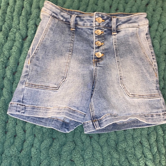 Pants - High waisted jean shorts
